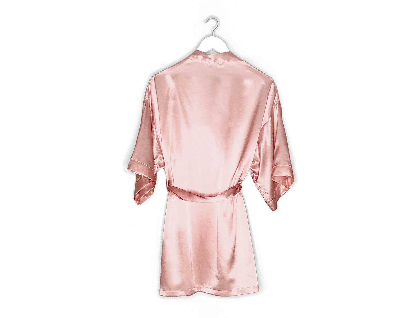 Satin bathrobe - Pink