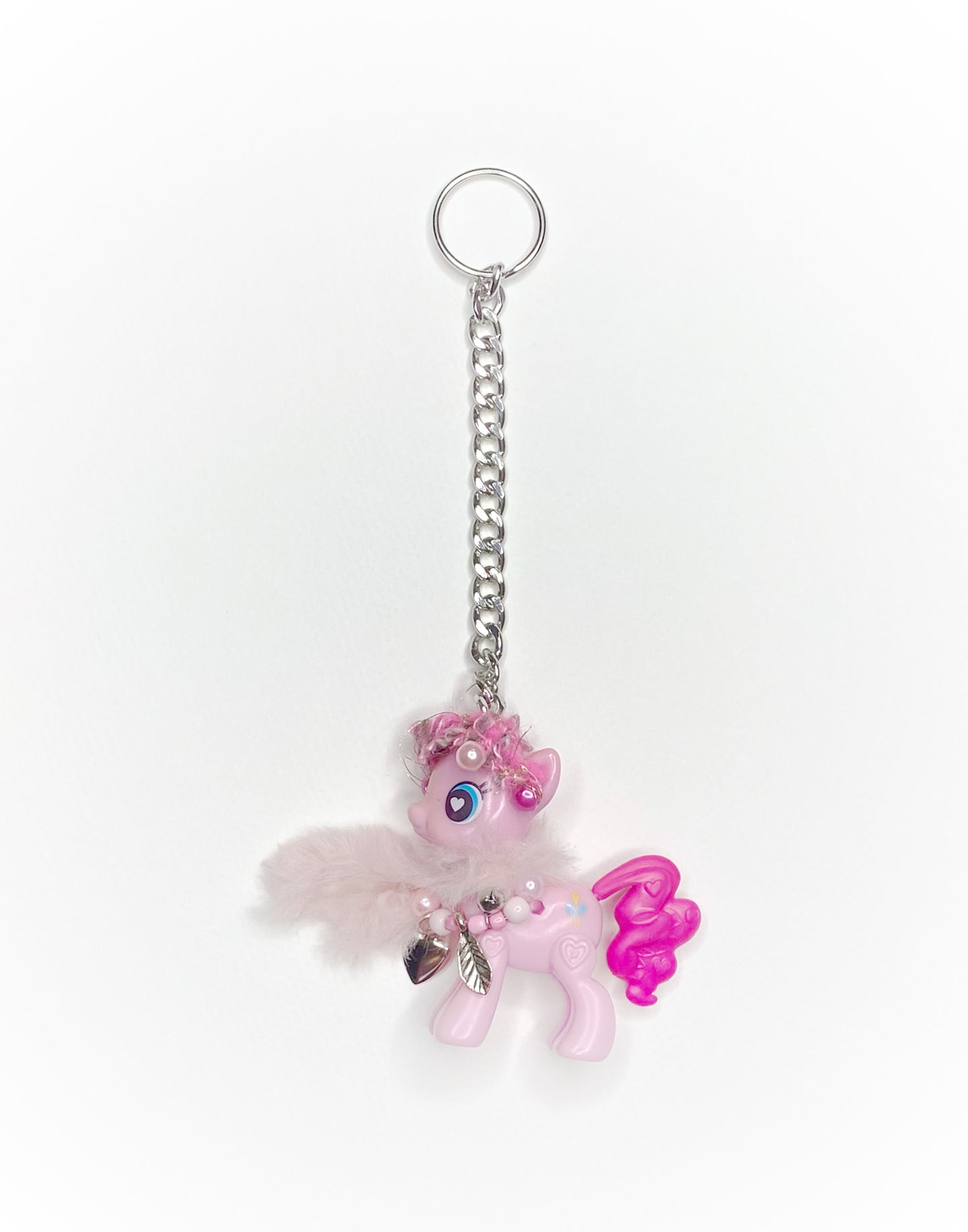 Pink Cloud Pony Bag Charm