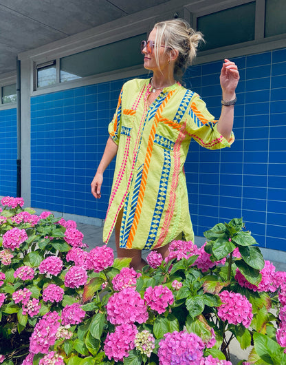 Tatrise Tunic Chartreuse Yellow