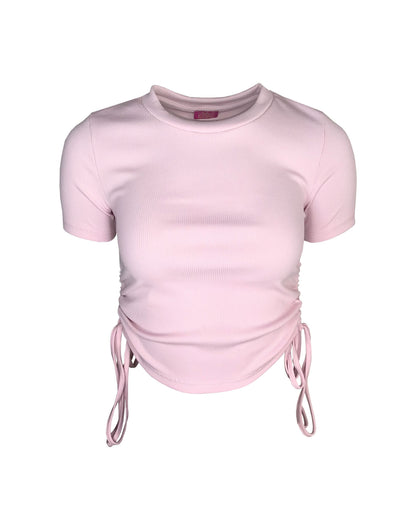 Betty Crop Top Blush Pink