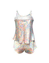 LAST PIECE - Candy Satin cami and shorts set - L -