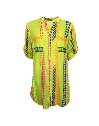 Tatrise Tunic Chartreuse Yellow